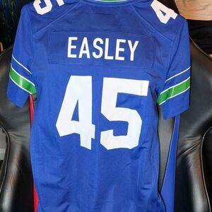 Kenny Easley Seattle Seahawks Womens Medium Nike Football Jersey